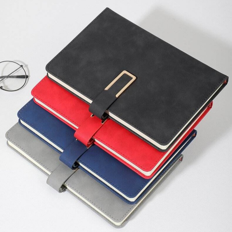 Leather Work Notepad - 빈티지 A5 가죽 노트북 소프트 커버
