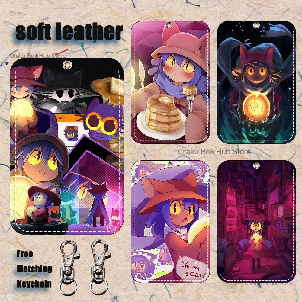 Leather Working - 애니메이션 N-Niko O-OneshotS 홀더 키체인 은행