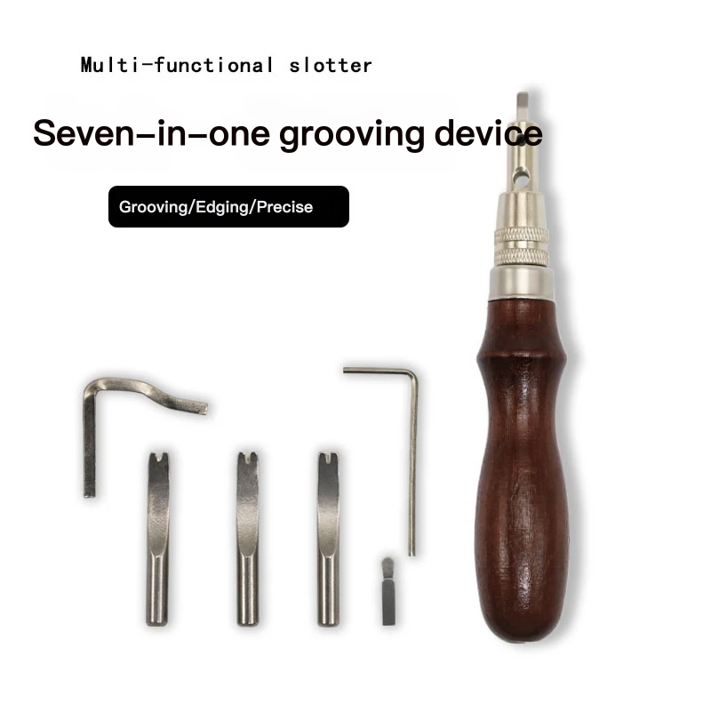 7-in-1 다기능 가죽 작업 도구 - 그루버, 엣지  - Leatherwork Edge Creaser 리뷰 및 가격