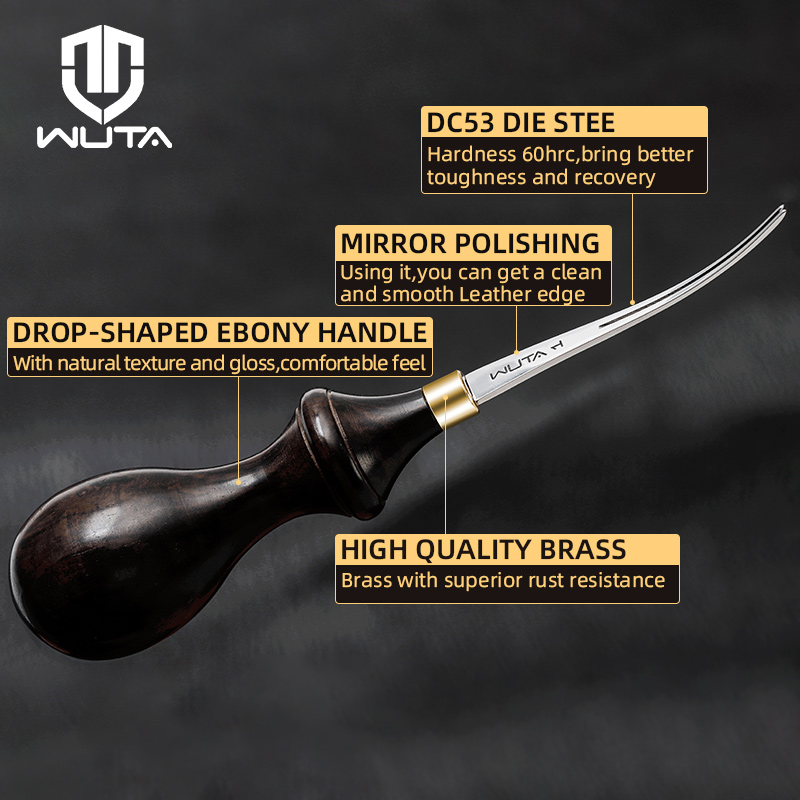 WUTA 가죽 엣지 베벨러 PRO 스카이빙 공예 작업  - Leatherwork Edge Creaser 리뷰 및 가격