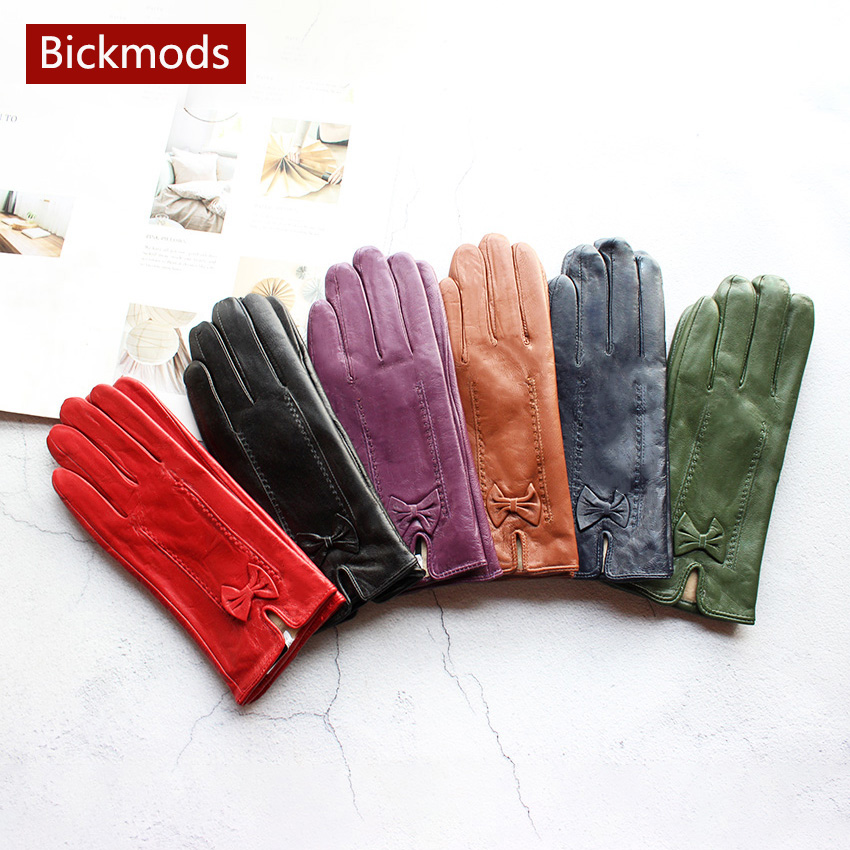 여성용 따뜻한 컬러 가죽 장갑, 새로운 활 스타일 양가 - Leather Work Winter Gloves 리뷰 및 가격
