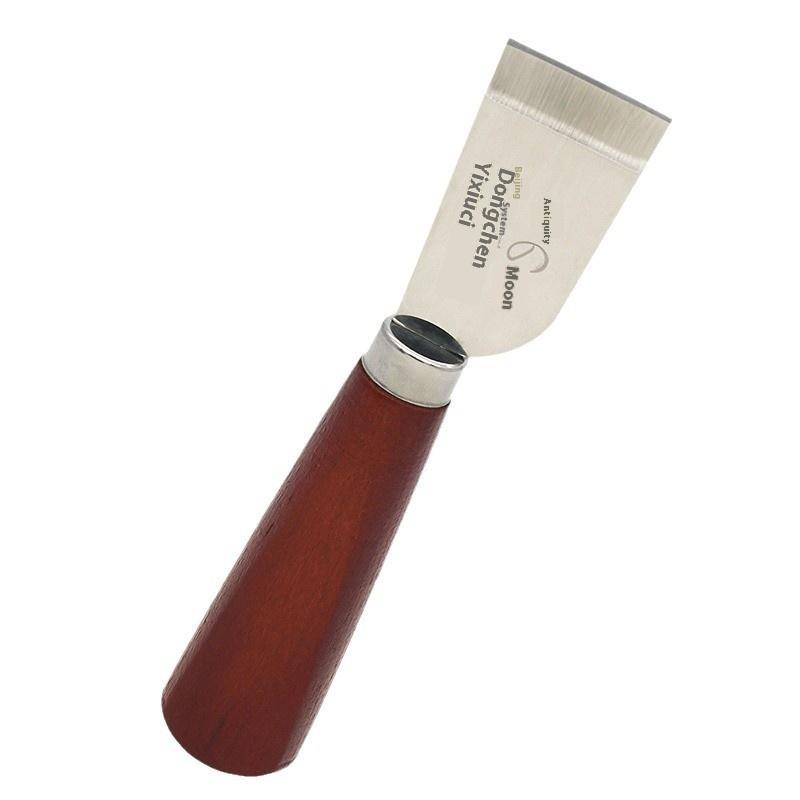 새로운 가죽 스키빙 나이프, 나무 손잡이가 있는 가죽  - Leatherwork Knives 리뷰 및 가격