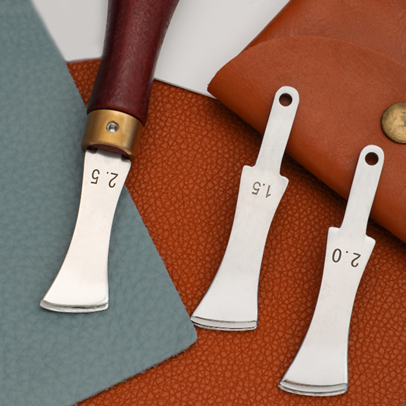 가죽 가장자리 주름잡기 도구, 가죽 공예용 얕은 슬롯  - Leatherwork Edge Creaser 리뷰 및 가격