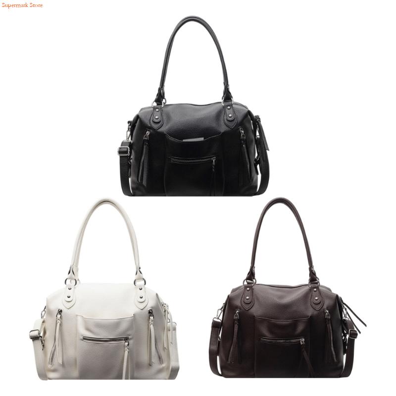 Q5WE 다목적 겨드랑이 가방 복고풍 미적 여성 PU  - Leather Work Duffle Bag 리뷰 및 가격