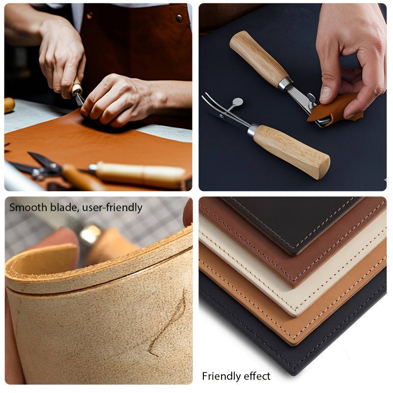 1개 조절 가능한 폭의 가죽 엣지 크리저 스크라이버 도 - Leatherwork Edge Creaser 리뷰 및 가격