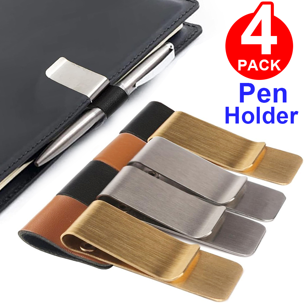 수제 가죽 황동 스테인리스 펜 홀더 클립 저널 노트북  - Leather Work Notepad 리뷰 및 가격