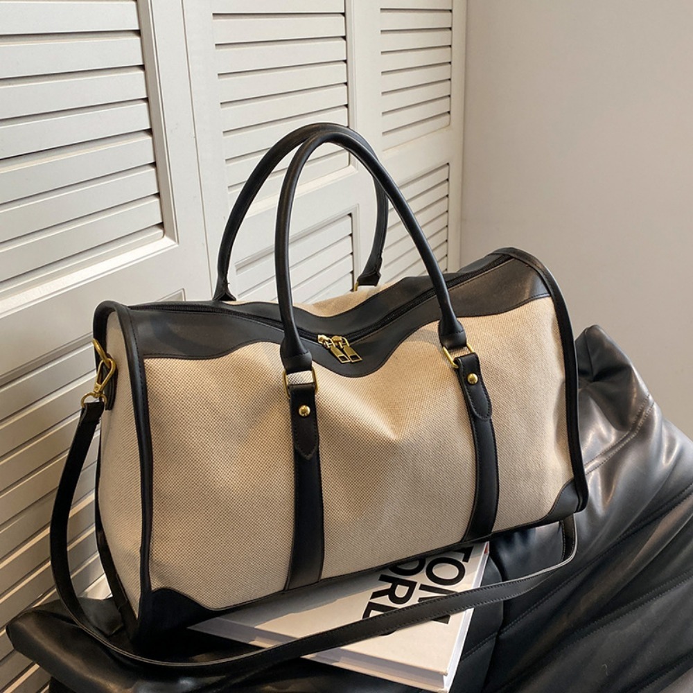2026 빈티지 캔버스 & PU 가죽 토트백 세트, 여 - Leather Work Duffle Bag 리뷰 및 가격