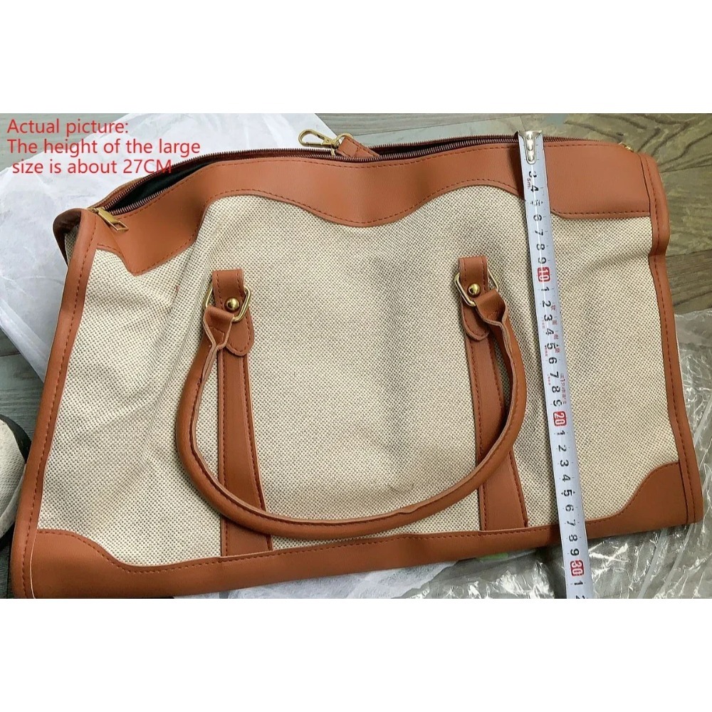 2026 빈티지 캔버스 & PU 가죽 토트백 세트, 여 - Leather Work Duffle Bag 리뷰 및 가격