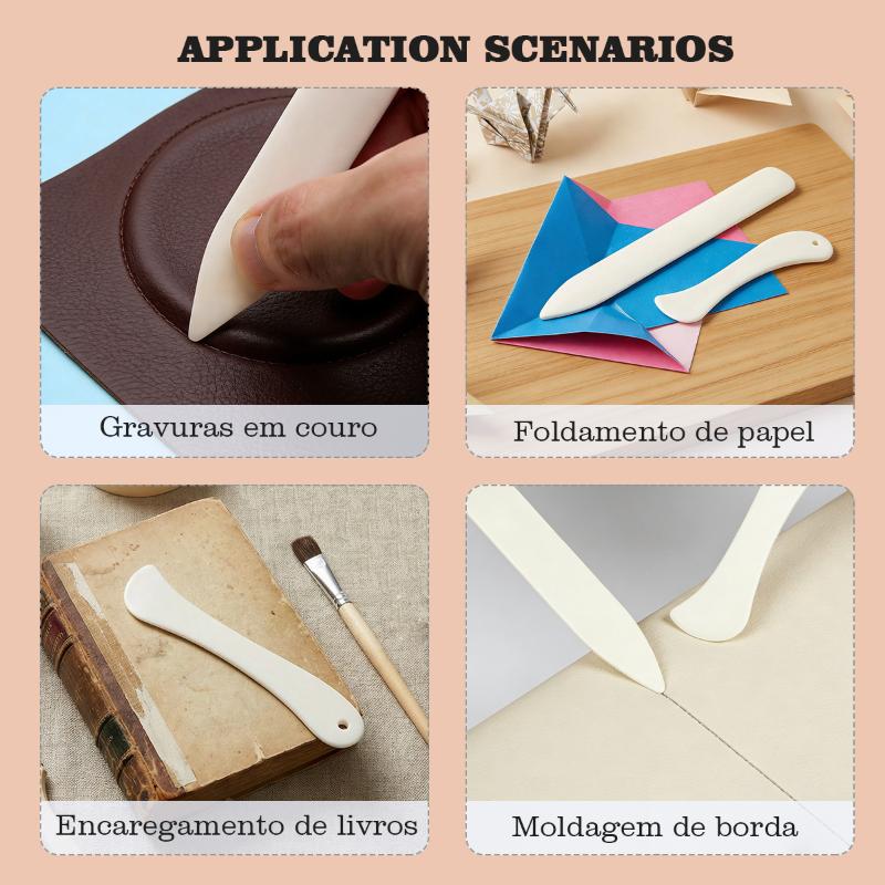 2개입 내마모성 가죽 작업용 본폴더 다기능 스코어링/폴 - Leatherwork Craft 리뷰 및 가격