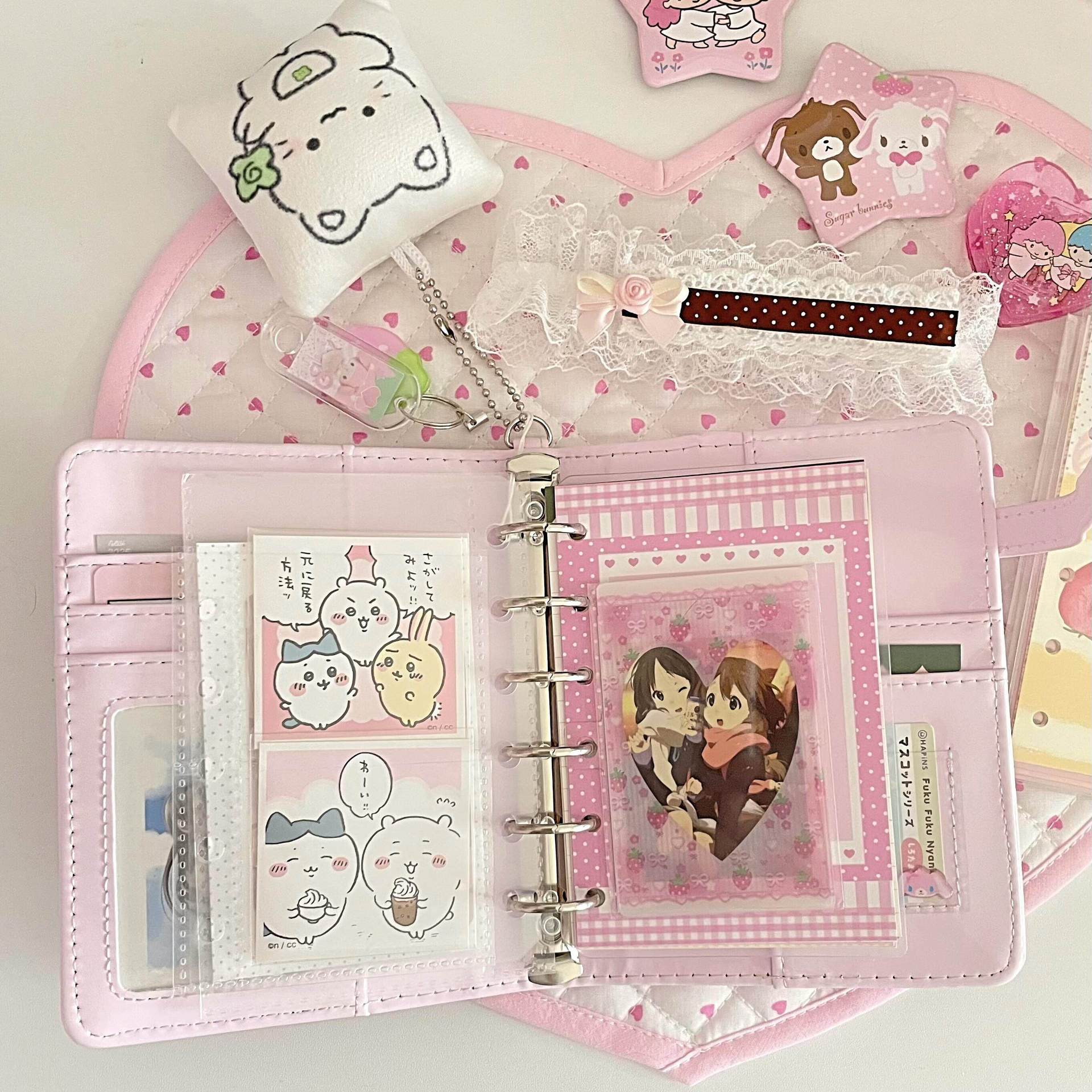 핑크 리본 A7 가죽 바인더 노트 고급스러운 인스타 스 - Leather Work Notepad 리뷰 및 가격