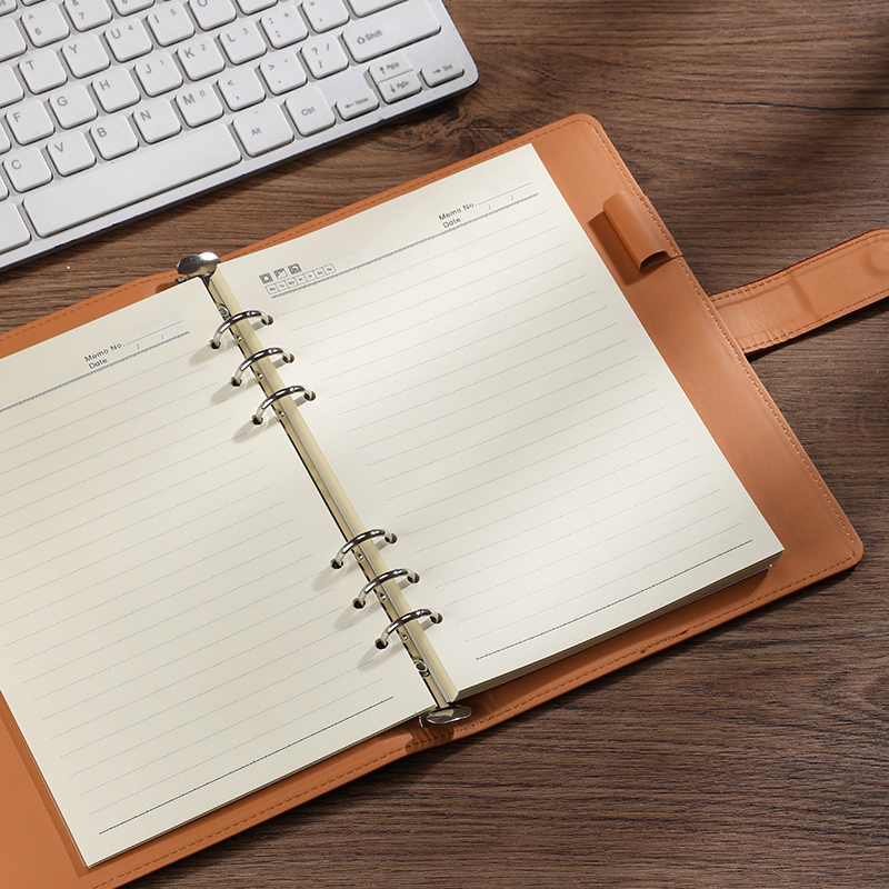 비즈니스 가죽 루즈리프 노트, 6홀 바인더 저널, 교체 - Leather Work Notepad 리뷰 및 가격