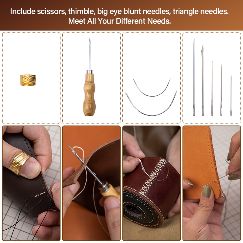 WUTA 가죽 수리 키트 신발 봉제 가구 소파 수리 작 - Leatherwork Craft 리뷰 및 가격