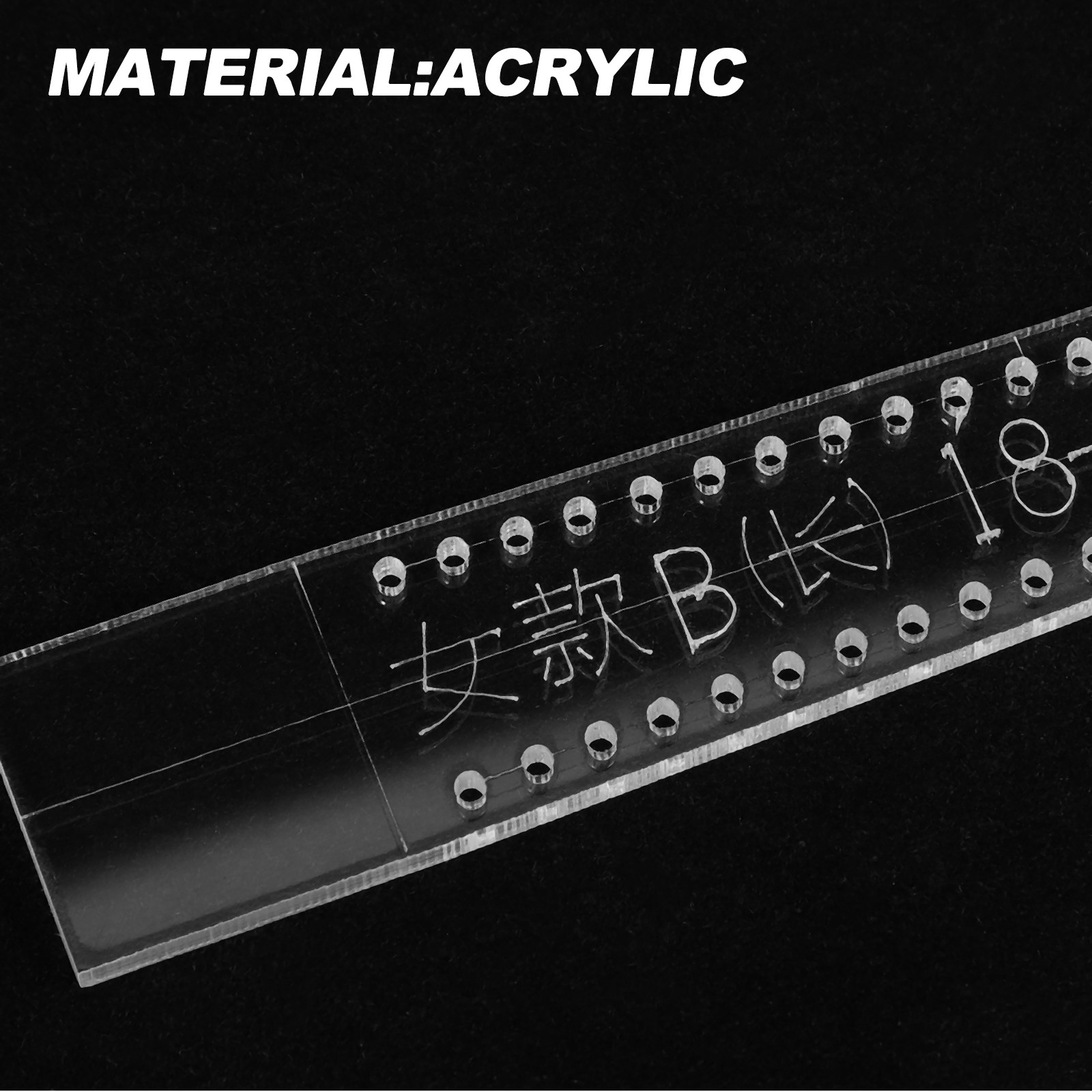 8개입 투명 아크릴 시계줄 스텐실 DIY 공예 프로젝트 - Leatherwork Patterns Free 리뷰 및 가격