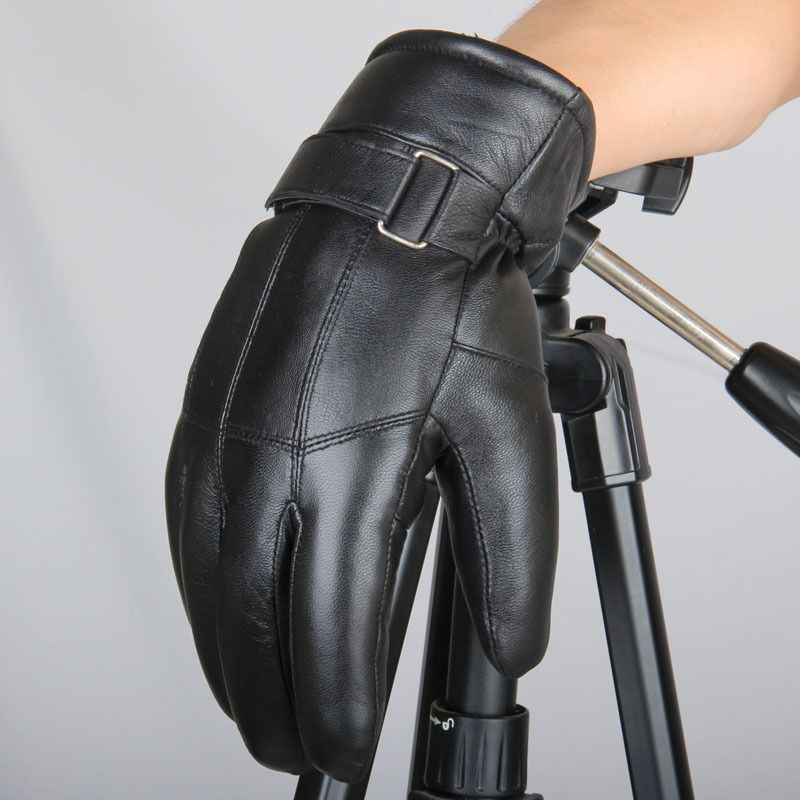 가죽 장갑 남성용 양모 양모 겨울 두꺼운 따뜻한 진짜  - Leather Work Winter Gloves 리뷰 및 가격