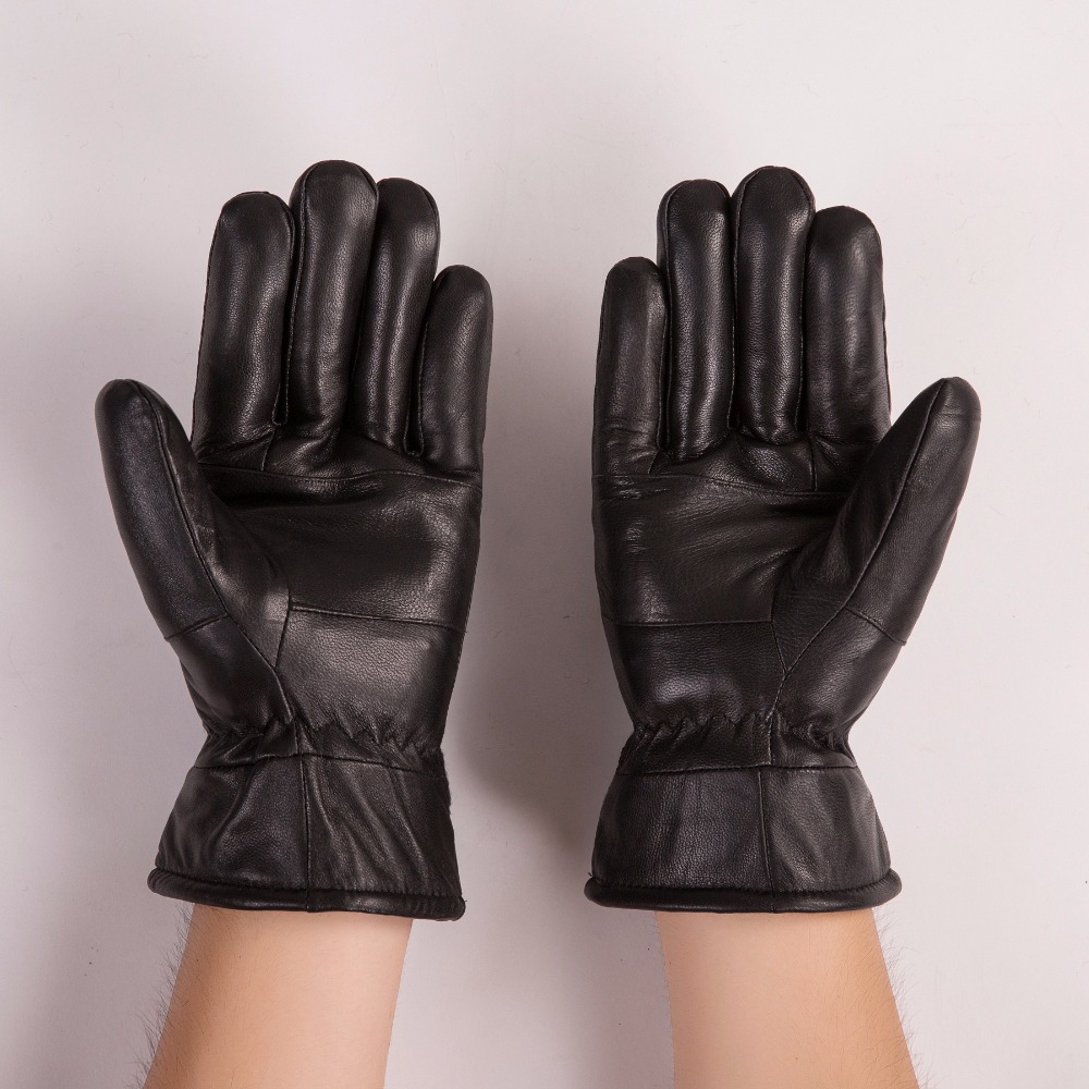 가죽 장갑 남성용 양모 양모 겨울 두꺼운 따뜻한 진짜  - Leather Work Winter Gloves 리뷰 및 가격
